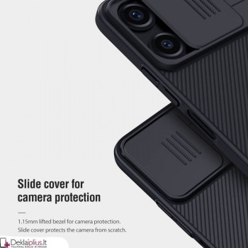 Nillkin Camshield dėklas su kameros apsauga - juodas (Xiaomi Redmi Note 12 4G)